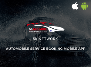 Automobile service booking mobile app - 5k
