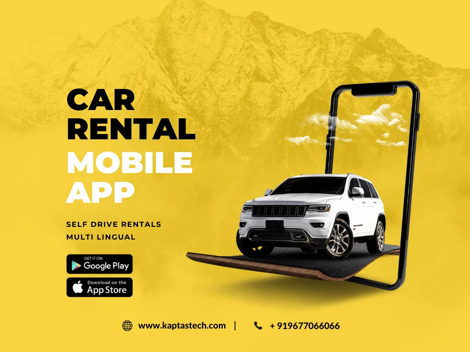 Kaptas Car Rental Mobile App